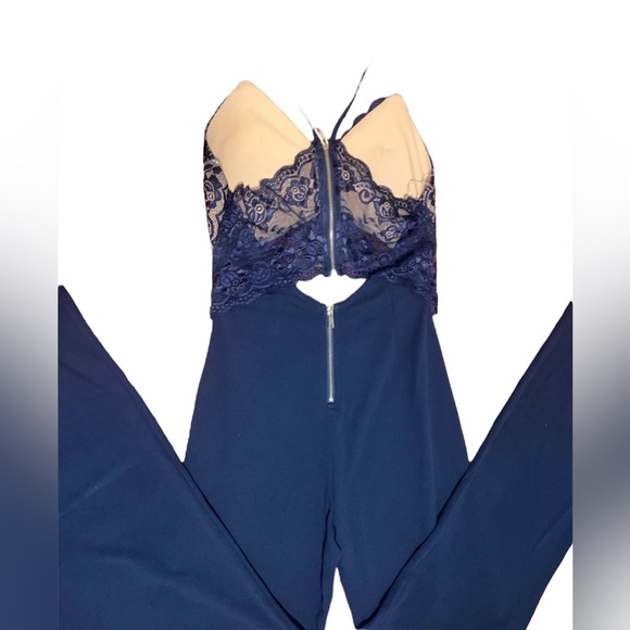 Navy Romper - Picture 3 of 4